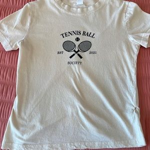 SHEIN, tennis ball society shirt